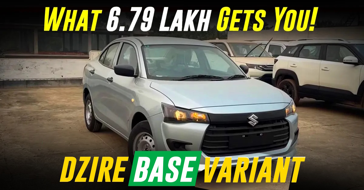 maruti dzire base variant maruti dzire base variant