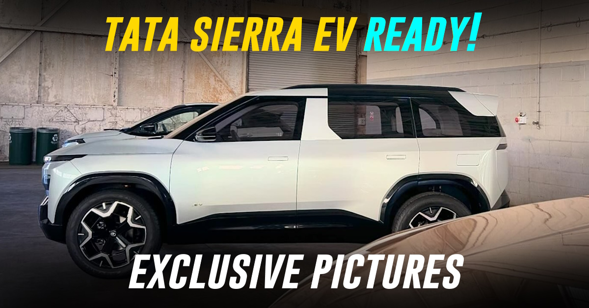 tata sierra ev production version tata sierra ev production version