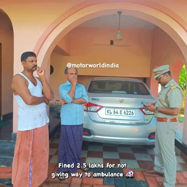 fined-Rs-2.5-lakh-for-not-giving-way-to-ambulance