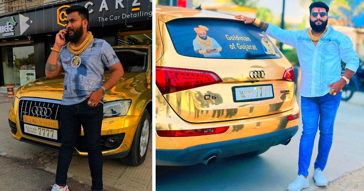 goldman gujarat audi q5 wrapped gold indian obsession goldman gujarat audi q5 wrapped gold indian obsession