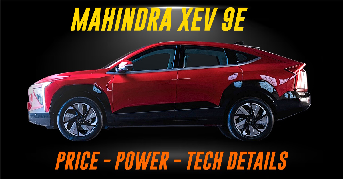mahindra xev 9e electric suv details mahindra xev 9e electric suv details