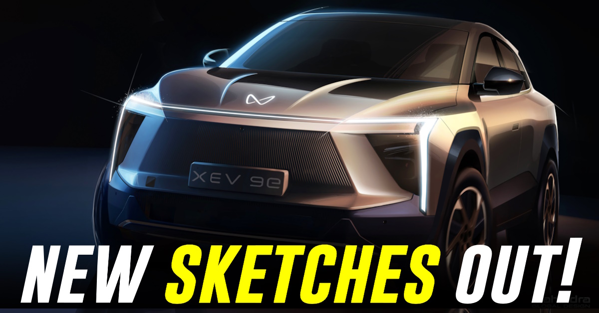 mahindra be 6e xev 9e design sketches unveiled mahindra unlimit event mahindra be 6e xev 9e design sketches unveiled mahindra unlimit event