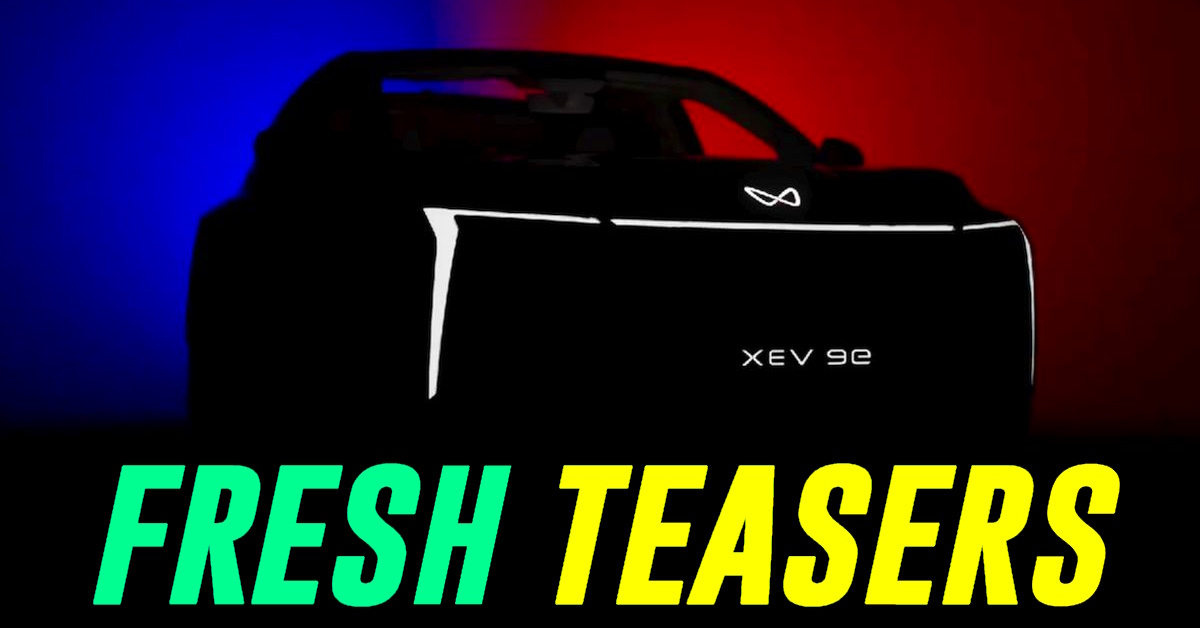 mahindra xuv 9e be 6e fresh teasers mahindra xuv 9e be 6e fresh teasers