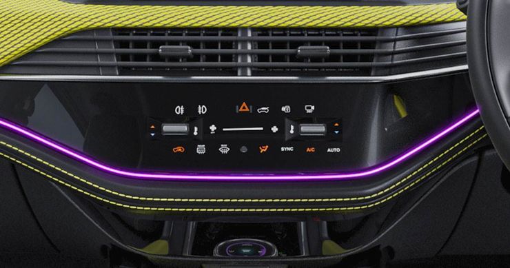 Harrier touch control panel