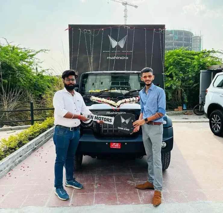 Anurag Dwivedi Mahindra Thar