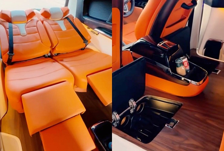 DC Innova Crysta with Lounge cabin