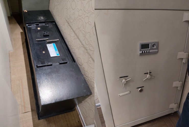 ED seizes lockers