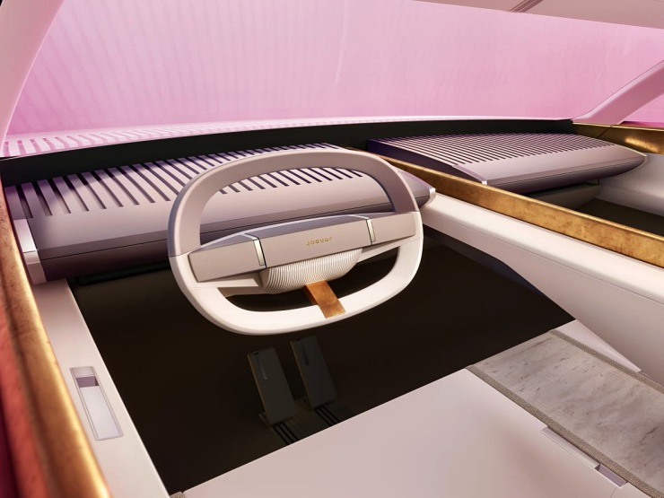 Jaguar Vision Design Concept dashboard