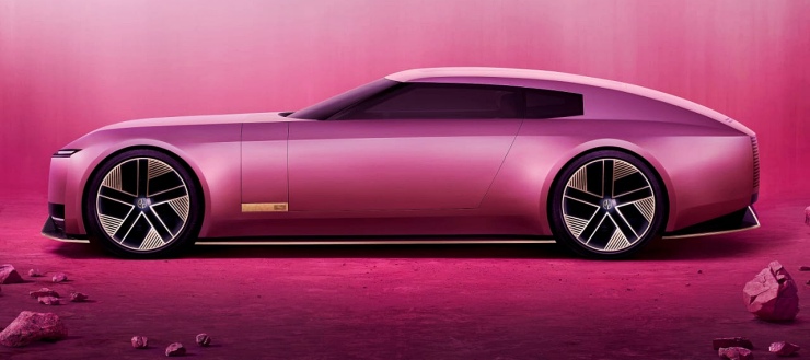Jaguar Vision Design concept side