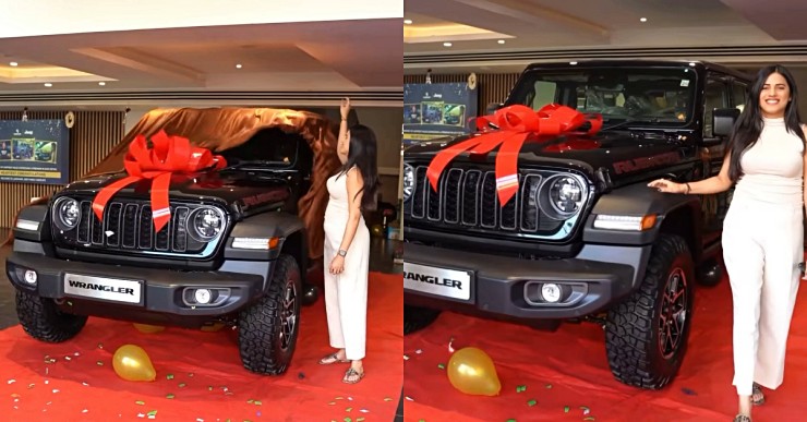 Jeep Wrangler Rubicon delivery