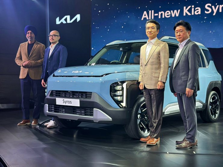 Kia Syros unveiled