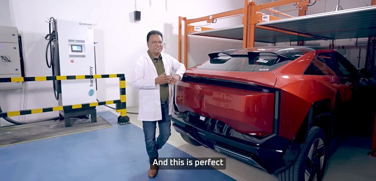 Mahindra-Battery-pack-charging-test