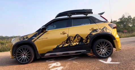 Modified-Grand-Vitara-Brezza-Side