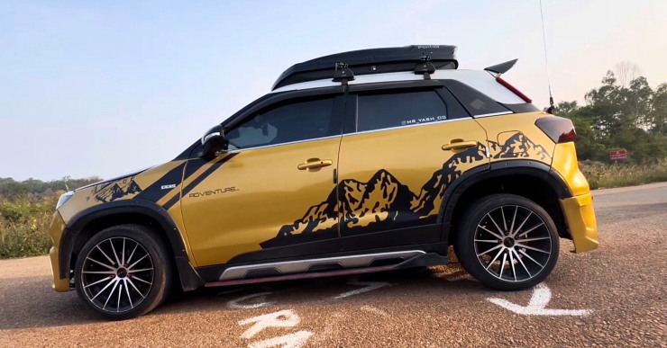 Modified-Grand-Vitara-Brezza-Side