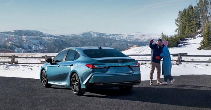 New camry rear