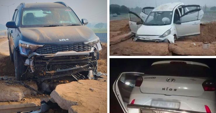 Google Maps misleads car on highway