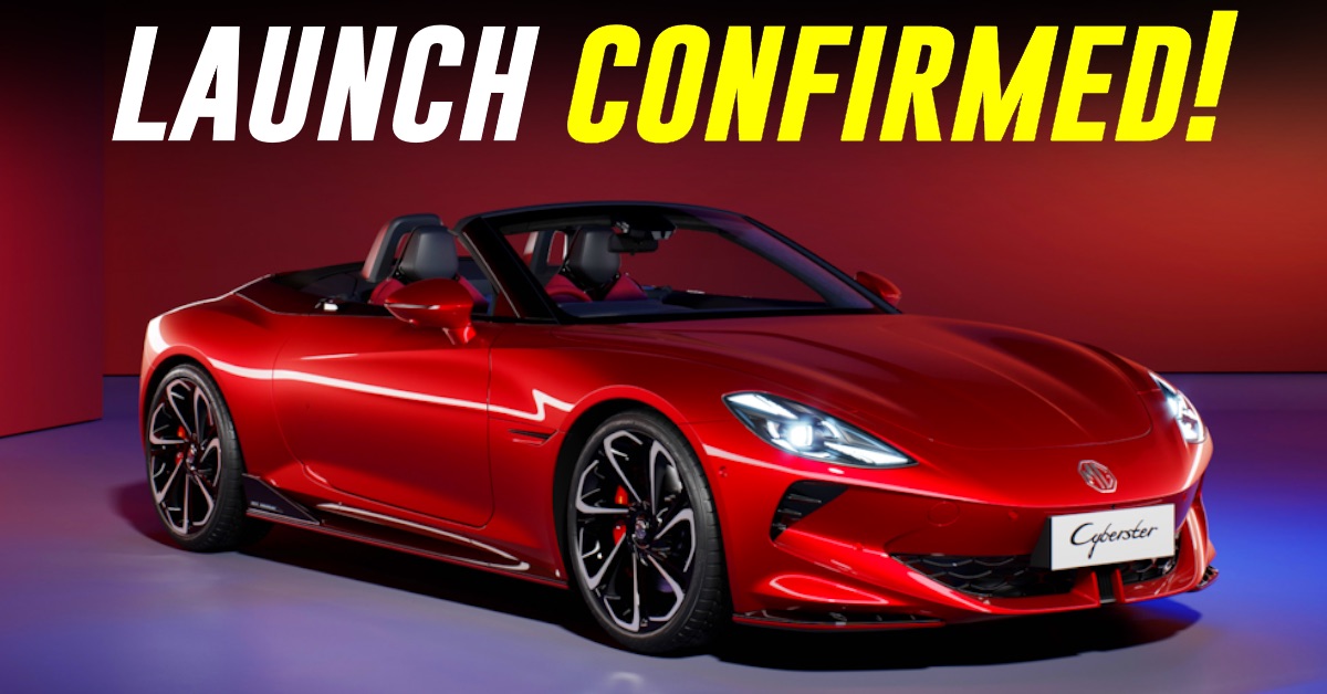 mg cyberster electric sportscar launch january 2025 mg cyberster electric sportscar launch january 2025