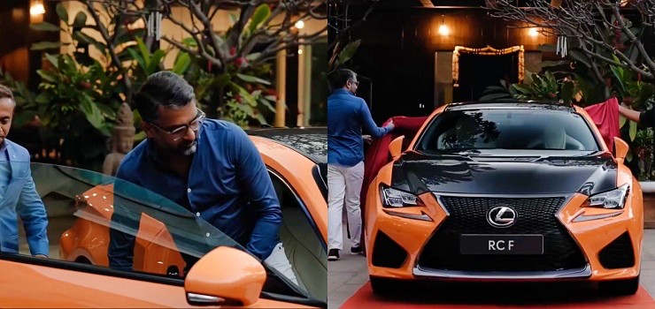 Bren Garage Lexus RCF delivery