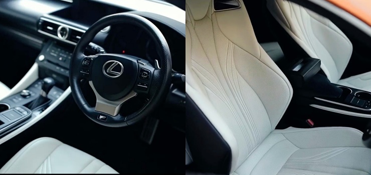 Bren Garage Lexus RCF interior
