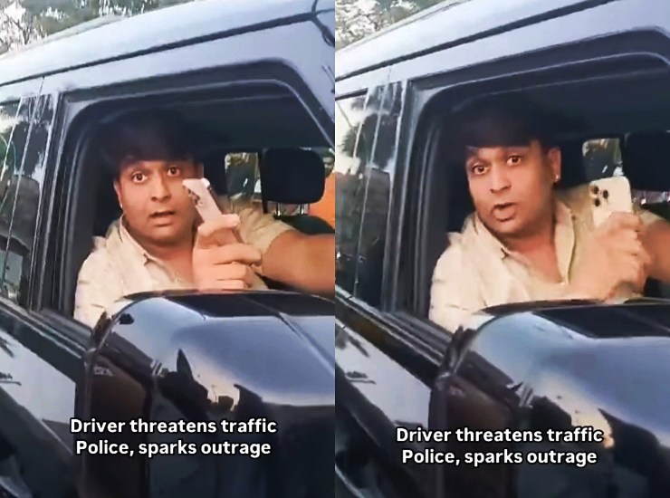Man arrested after abusing police