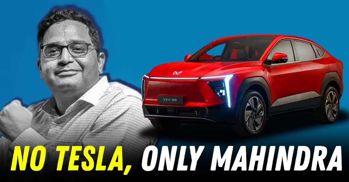 vijay shekhar sharma paytm mahindra xev 9e vijay shekhar sharma paytm mahindra xev 9e
